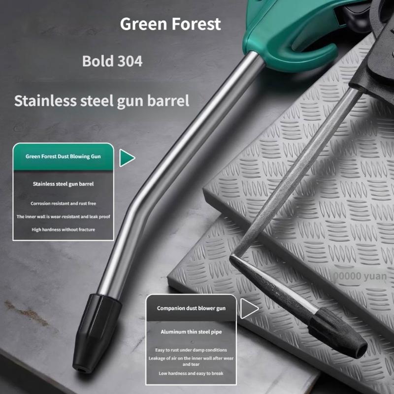Air Blow Guns with Nozzle, Air Compressor Accessories Dust Removal Cleaning Tool Dust Cleaning Tool