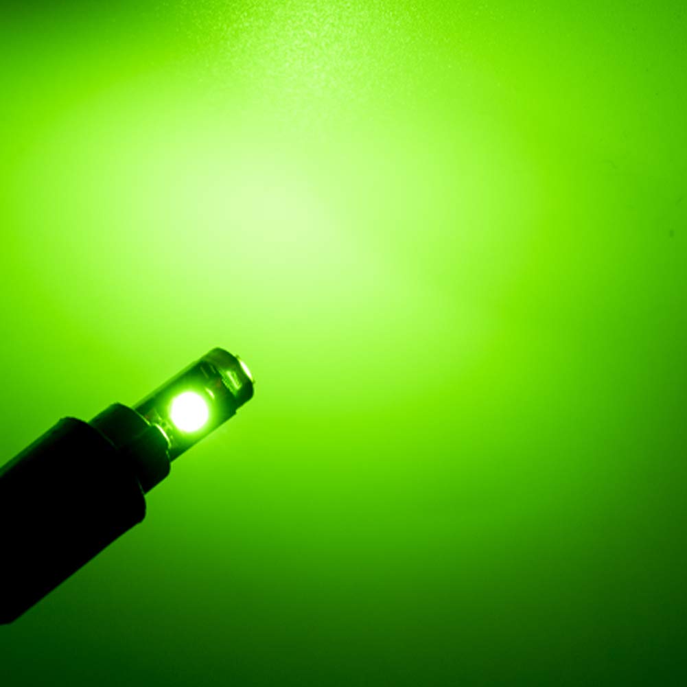 Nanpoku T5 LED Grüne Messgerät-Birne Keilbirne Hohe Helligkeit
