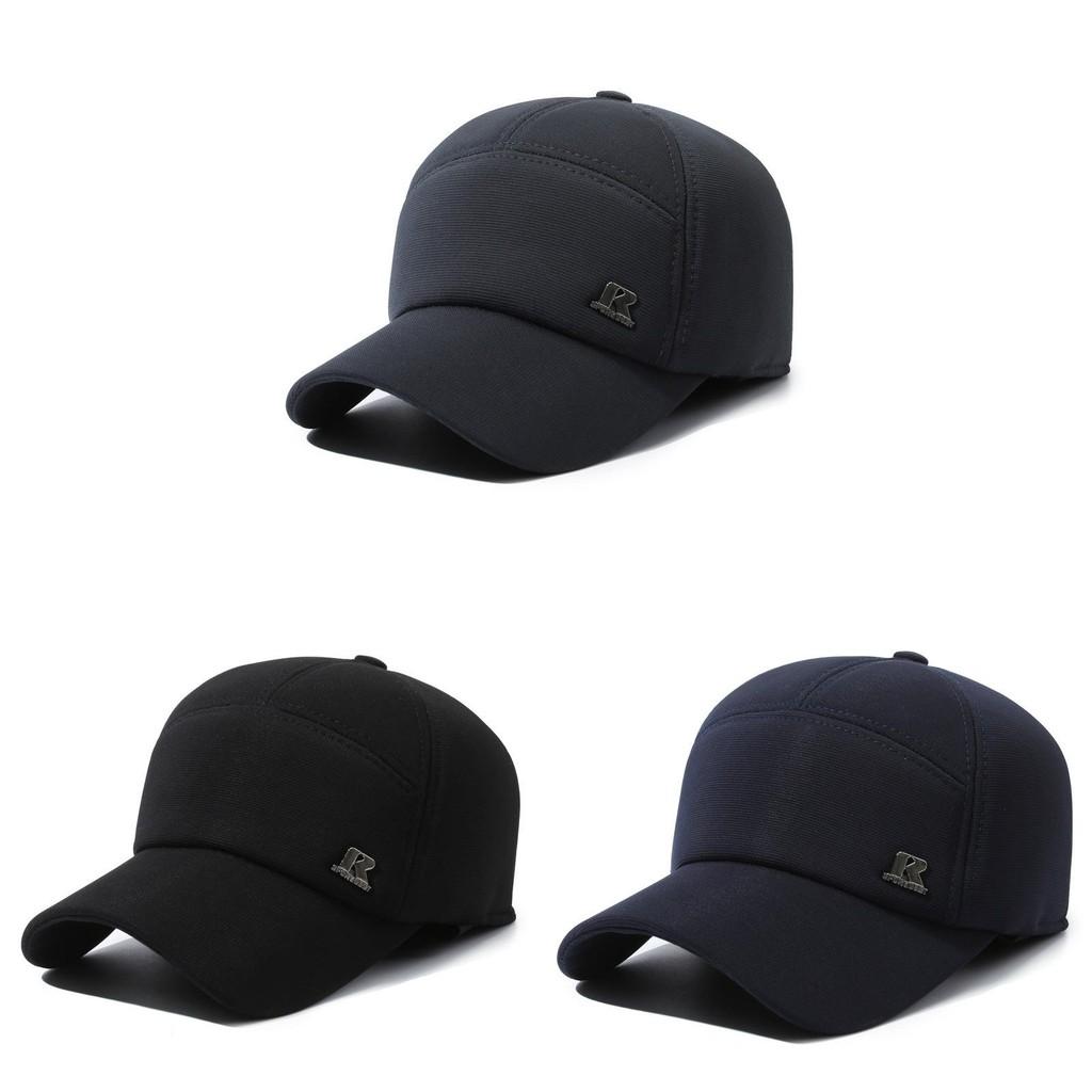 Stylish Insulated Baseball Hat For Seniors With Ear Protection Perfect For Cold Weather