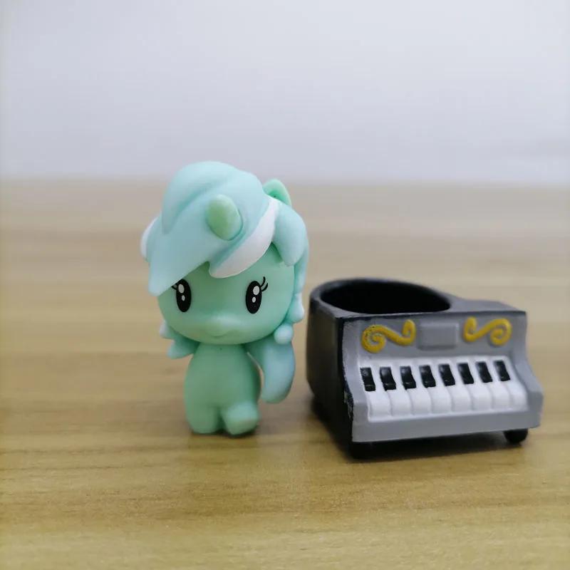 My Little Pony Figurine Applejack Rainbow Dash Rarity Fluttershy Twilight Sparkle Model Plaything Figurine Collect Ornaments