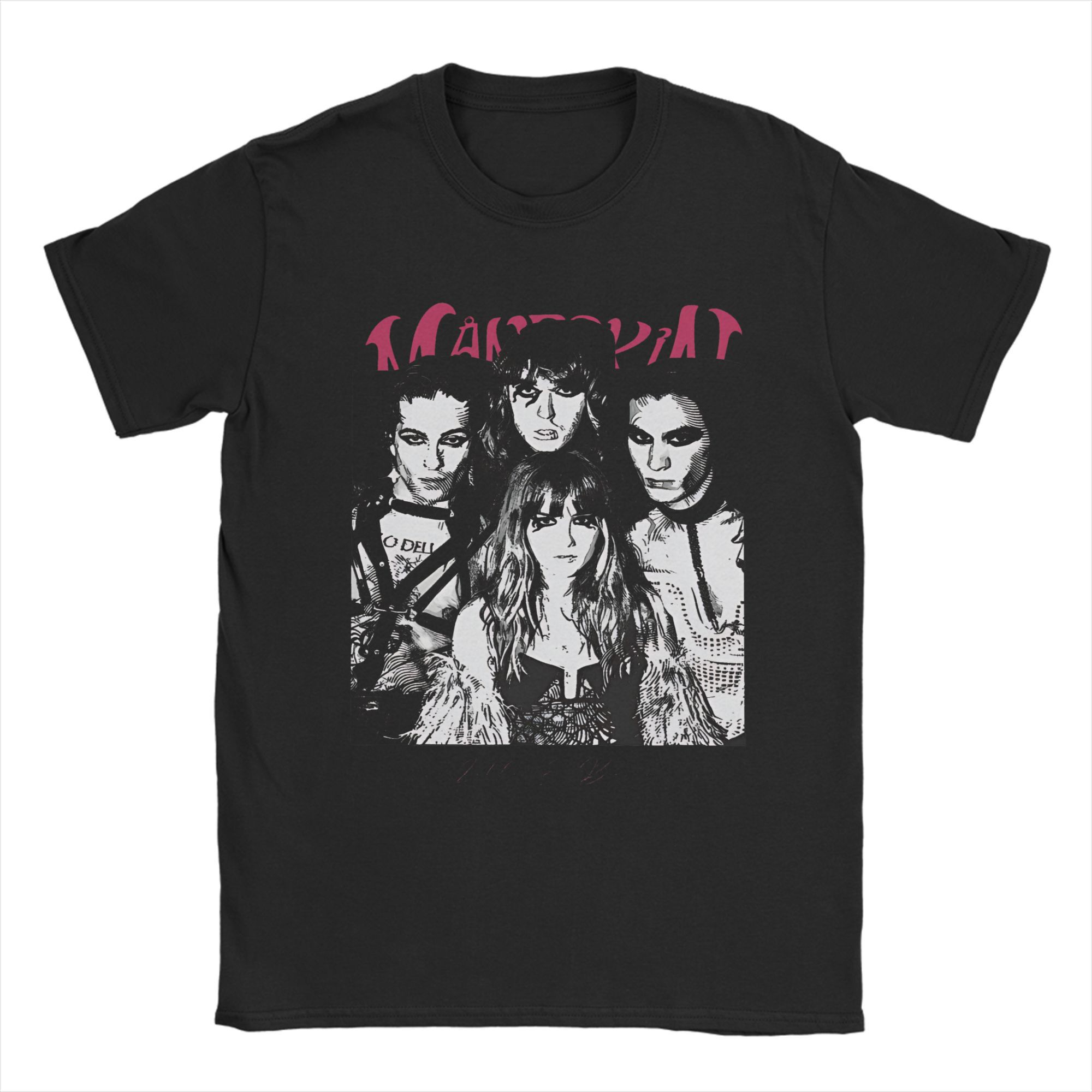 Футболки Maneskin Zitti E Buoni для мужчин 100% хлопок Повседневные футболки с круглым вырезом Футболка с коротким рукавом Одежда Вечеринка S