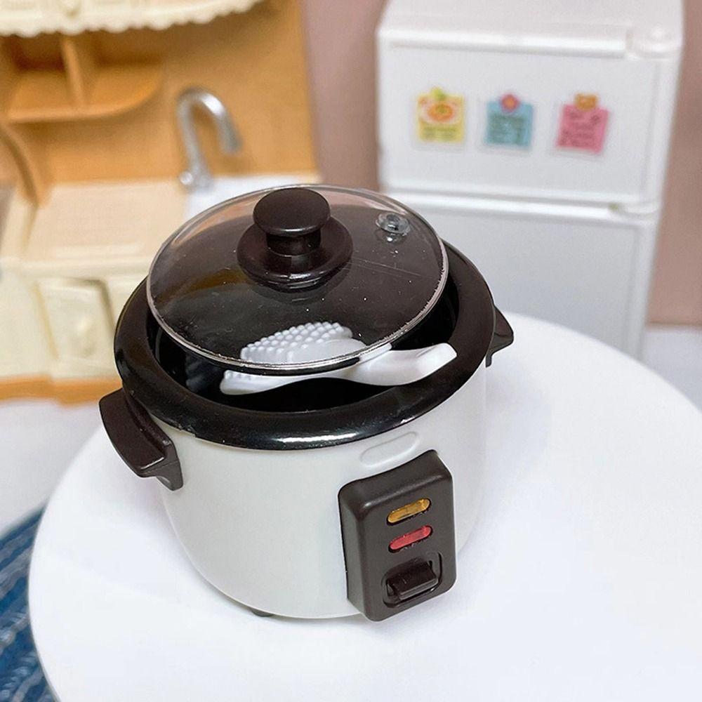 Декорация Игровая сцена Модель кухни Мини-рисоварка Кукольный дом Кухонная техника