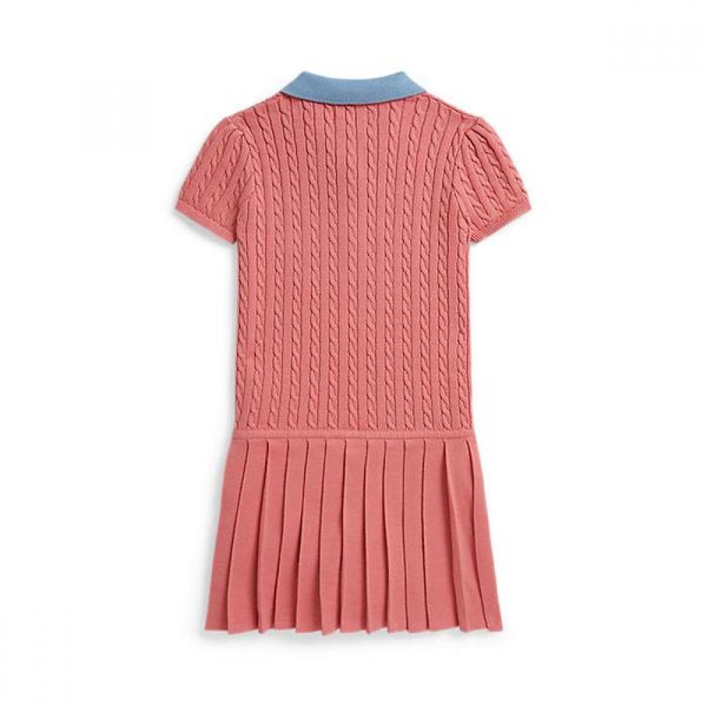 Polo Ralph Lauren Girls Sweater Dress 2 6 Years  Cwpodrsr3d21147650 