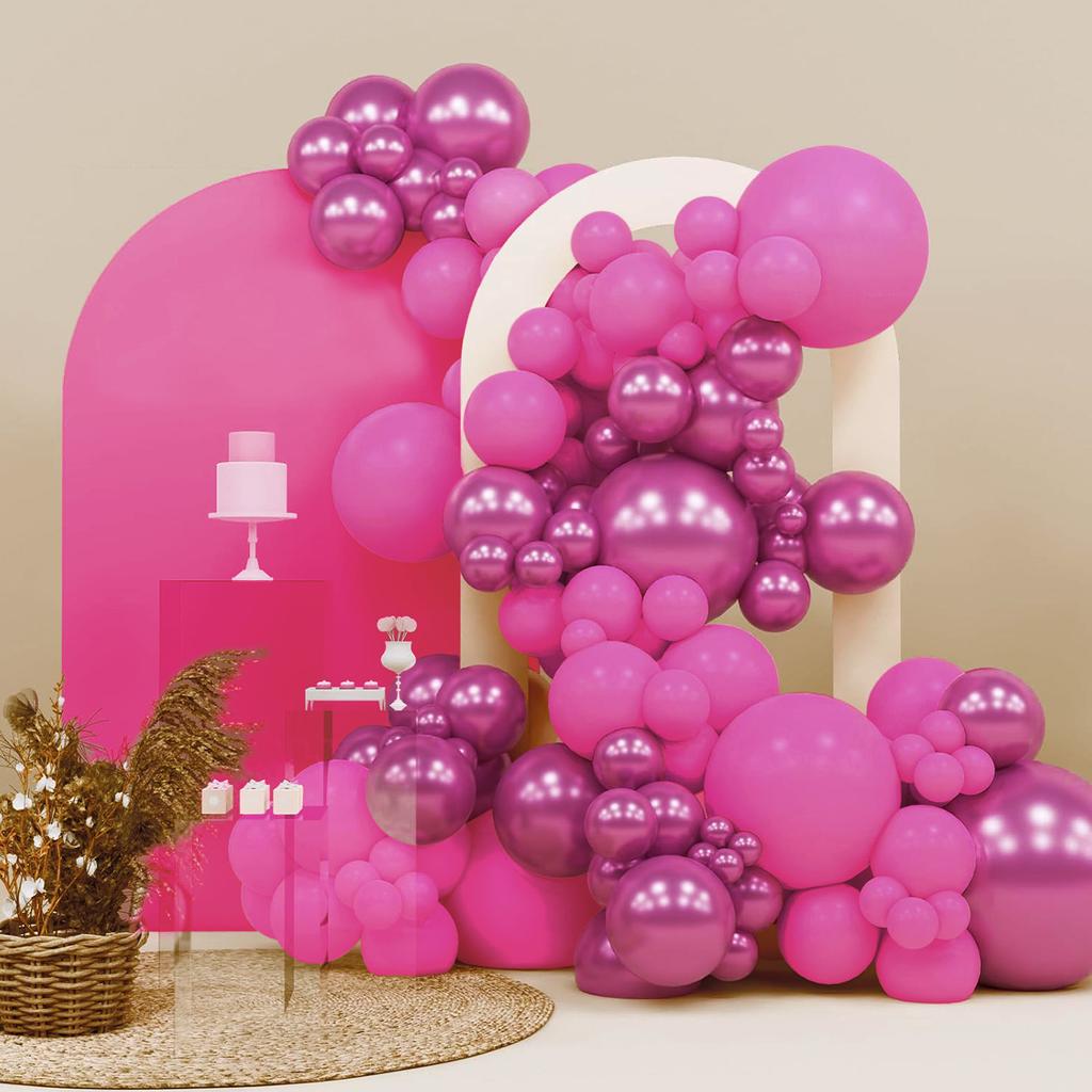 119pcs Red and Gold Balloons  18 Inch 12 Inch 10 Inch 5 Inch for Balloon Garland or Balloon Arch As Birthday Party Decorations