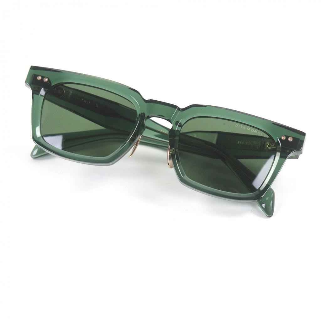 Great DITA sunglasses MONOLIX Wellington Clear green mens DTS750-A-02 Used