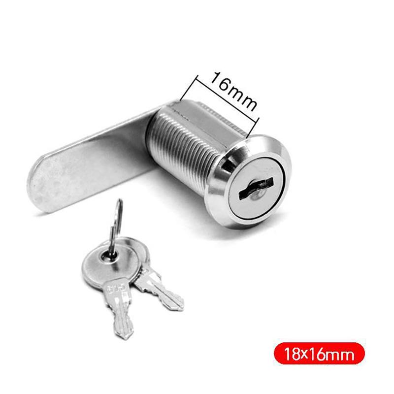 Drawer Cabinet Lock Mail Box Locker Cam Lock Universal Cupboard Door Tongue Lock Durable Furniture Drawer Lock Security Lock