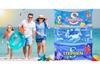 Floral Custom Beach Towel With Name - Quick Drying Bath Towel Gift For Adult Christmas Theme Towel Birthday Gift, Halloween Gift