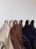 Korean Style Autumn Corduroy Overalls for Infants and Toddlers - Unisex, Multi-color Casual Outfit