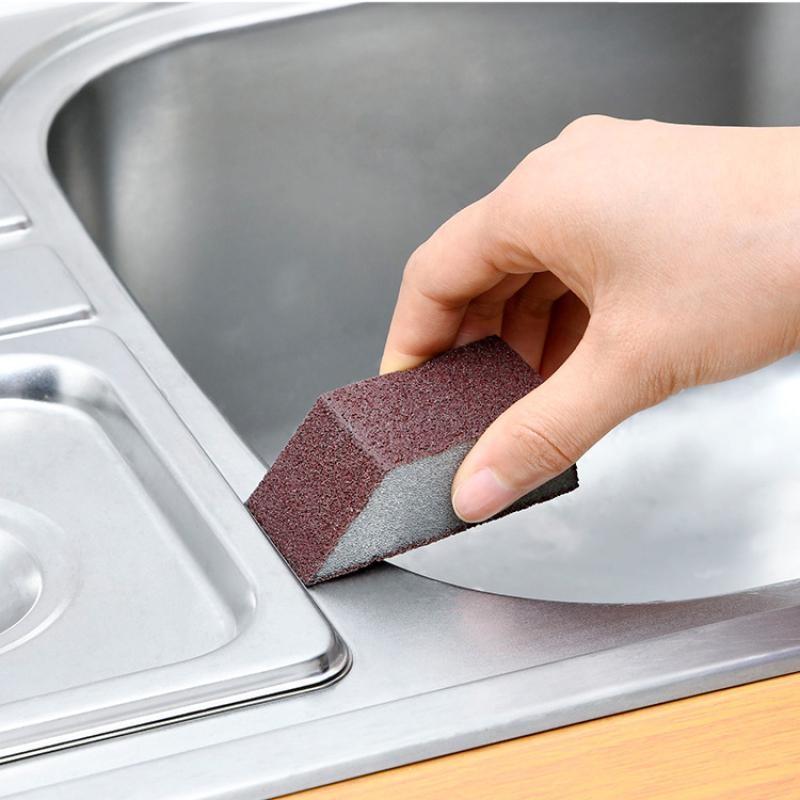 Diamond Sponge Wipe Nano Magic Wipe Dirt Removal Cleaning Brush Rust Removal Decontamination Sponge Wipe Pot Dishwashing Strong Cleaning Brush