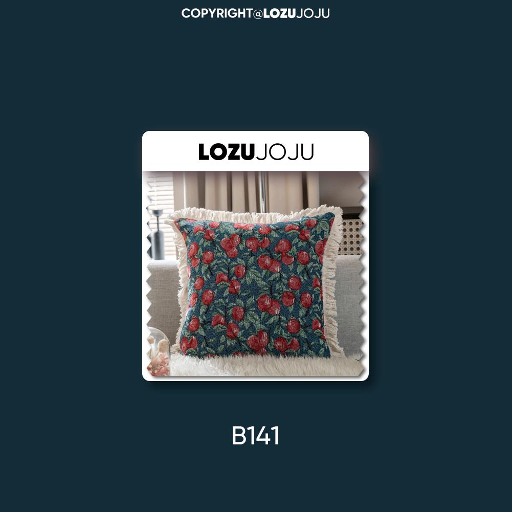 1PC LOZUJOJU Fashionable Artistic Pillowcase Polyester Tassel Pillowcase For Sofa Living Room Home Decor