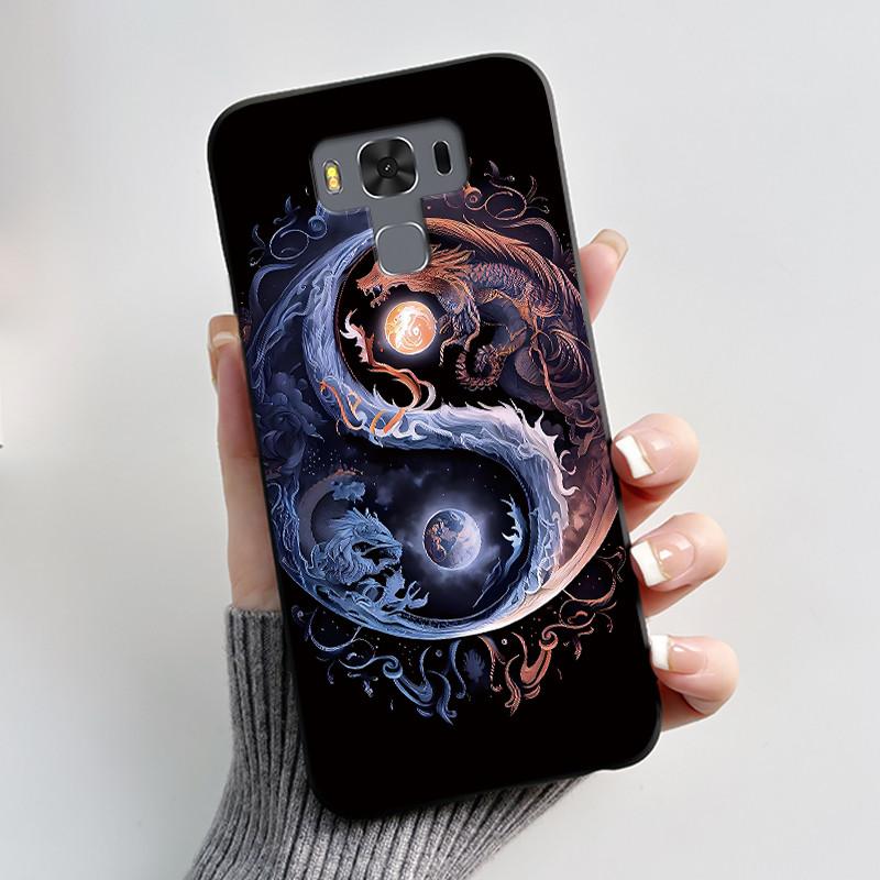 For ASUS Zenfone 3 Max ZC553KL X00DDB X00DDA X00DD Case Luxury Cute Love Rabbit Funny Black Soft TPU Silicone Matte Back Cover