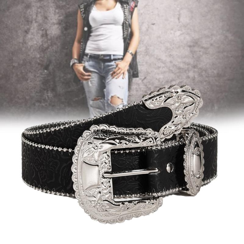 Girls Punk Waist Belt for Banquet Idol Costume Jewelry Waist Body Jewelry for Party/Club for Jeans Pants Belt