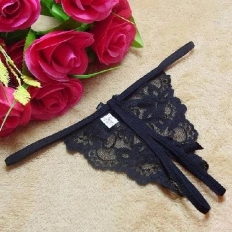 Sexy G-String Women Underwear Panties Sexy Lingerie Briefs Open Crotch Pants Erotic Transparency Underwear Woman Thongs New