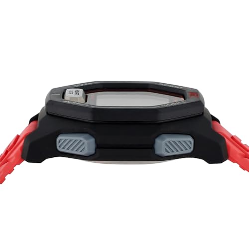 TIMEX UFC Spark Digital Quartz Watch, 50M Water Resistant, Acrylic, 46mm, TW2V84000, Men's, Red