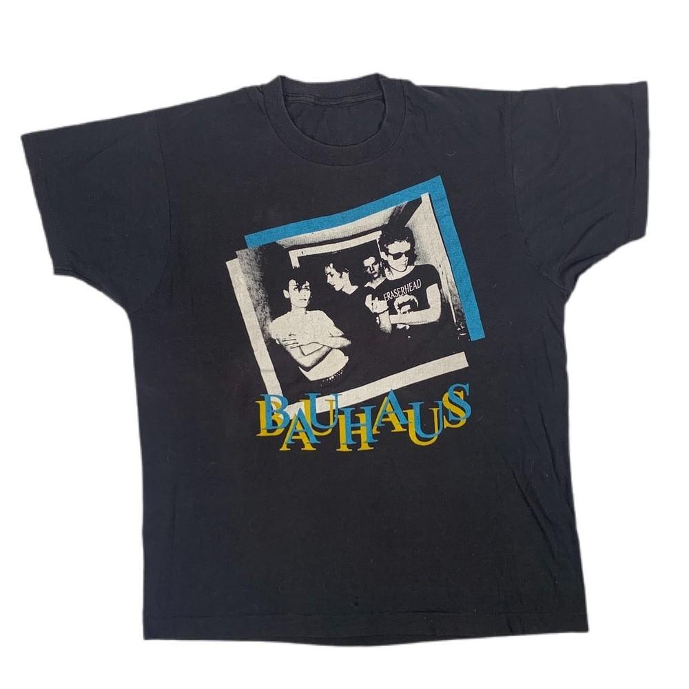 Rare Bauhaus Group Photo Gift For Fans Black S-235XL Shirt TH264 Unisex T-Shirt L
