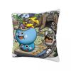 D-Dragon Quest Slime Pillow Case Cushion Cover Square Custom Diy Pillow Cover Fashion Pillowcases For Living Room Chair