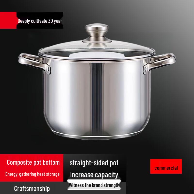 Высокая кастрюля для супа Sulete из нержавеющей стали 304