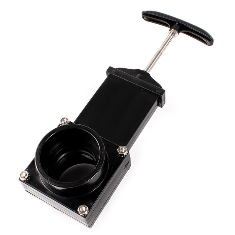 Trailer RV Drainage Pipe for Valve Sewer Hose for Valve Adapter Knife Water Gate Connector with Durable Handle