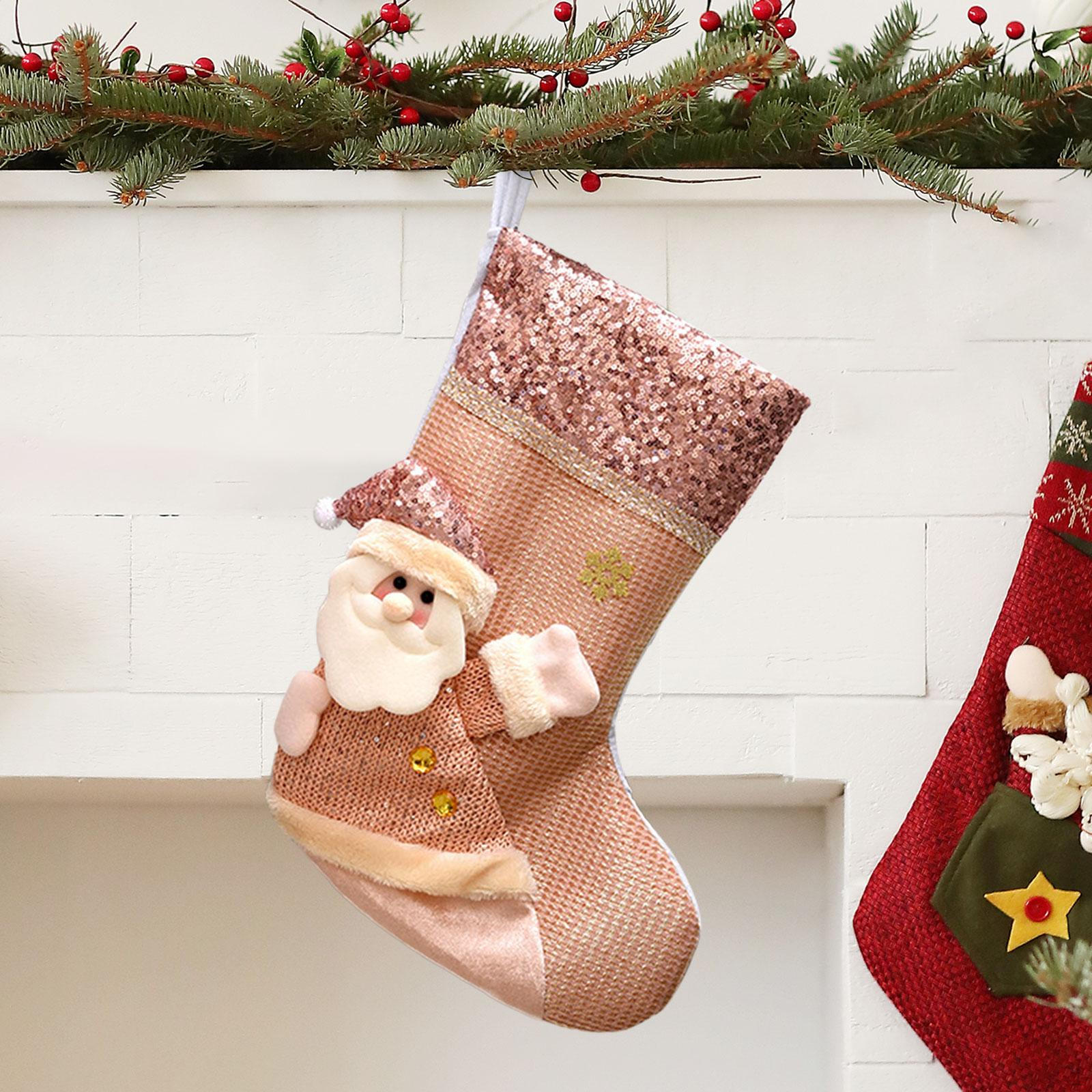

Christmas Stocking Decoration Decorative Hanging Sock for Year Party
