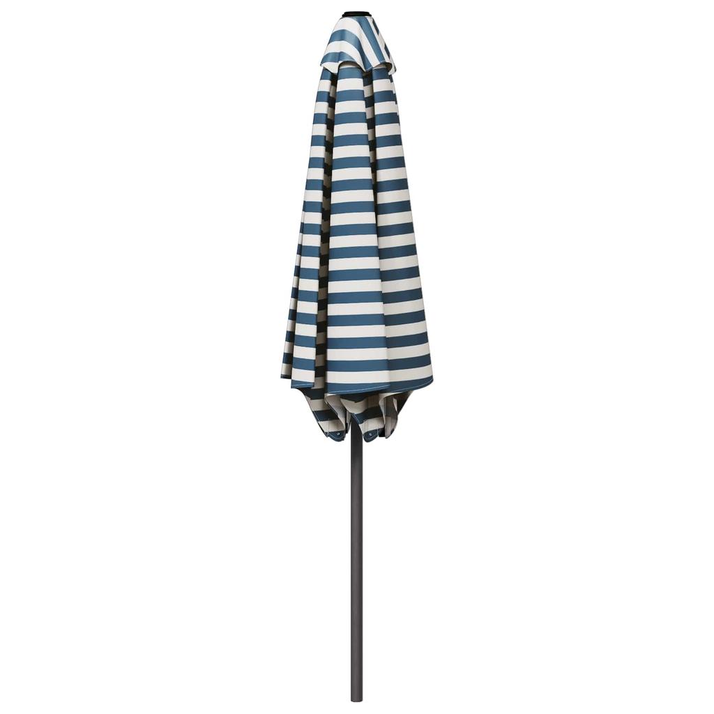 Garden Umbrella with Base 300 X 300 Cm Polyester Rectangular
