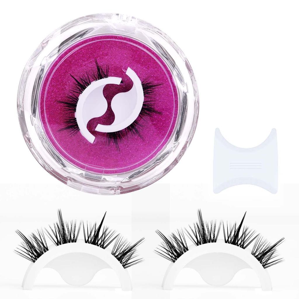 5D selbstklebende Wimpern Wimpern Faux Mink Wimpern natürliche Wimpern gefälschte Wimpern Make-up