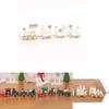 Delightful Christmas Wooden Train Decor Ideal Holiday Gift For Kids And Schools