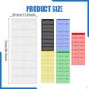 Blank Monthly Calendar Pocket Card, Space-saving, Wall Organizer for Classrooms, Homeschooling,