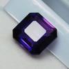 Square Cut   7 Carat Purple Natural Tanzanite Loose Gemstone