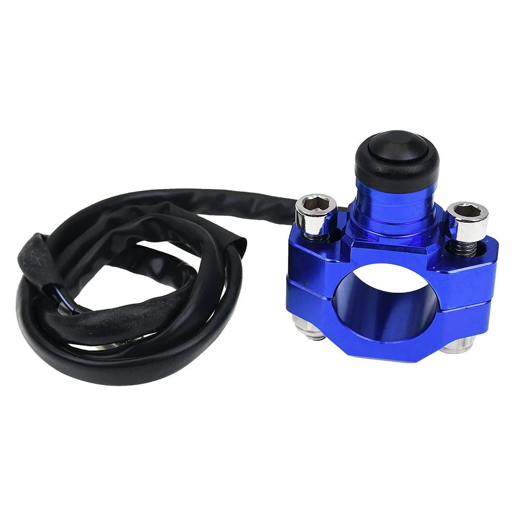 Motorcycle CNC Engine Stop Start Kill Switch Momentary Push Button Switch For Yamaha Kawasaki KTM Honda CRF250 CRF450 Universal