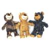 Squeaky Plush Bear Toy Indestructible Bear Dog Toy for Aggressive Chewers Stuffed
