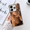 Cute Highland Cow Plating Phone Case For Xiaomi Redmi Note 14 15 Pro Plus 13 12 11 11S 11T 10 9S 9 5G Anti-Fall Airabag Cover