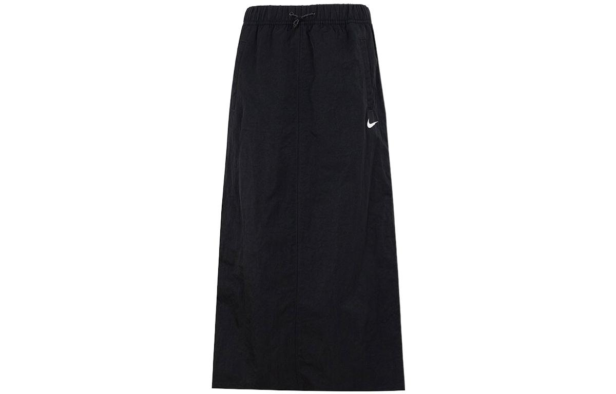 Nike Sportswear Essential Casual Long Skirt Black DM6250-010 XS
