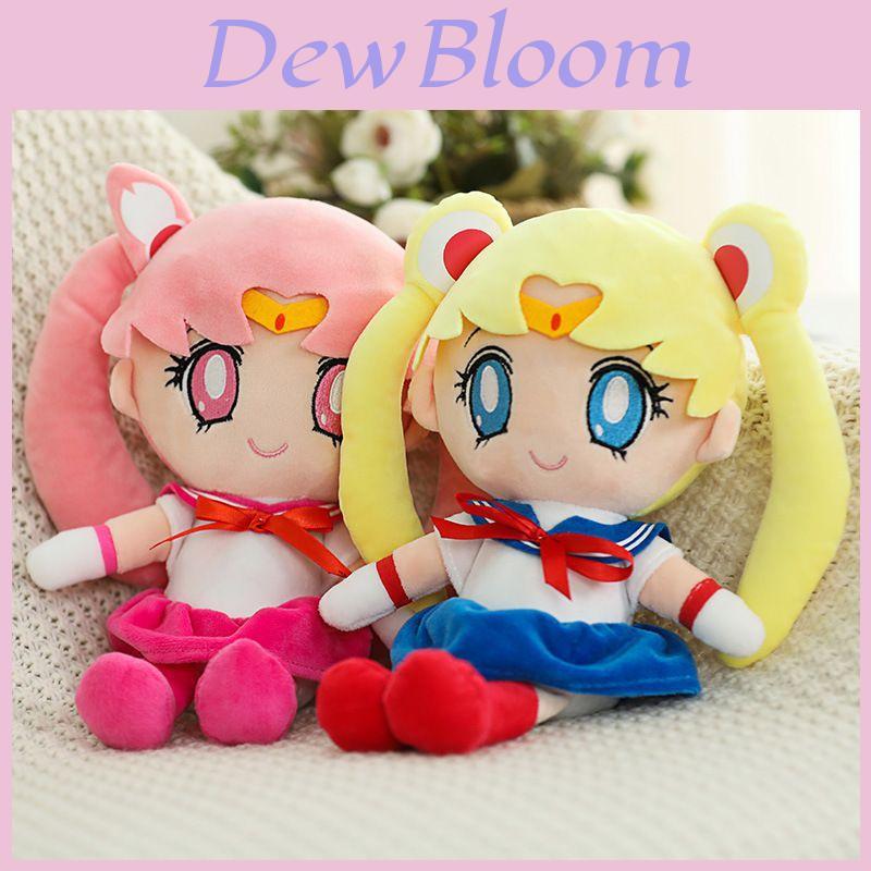 Adorable Sailor Moon Rabbit Cartoon Plush Toy With Soft Pp Cotton Stuffing For Girls