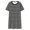 Women's Summer Cotton Round Neck Mid-Length Nightgown