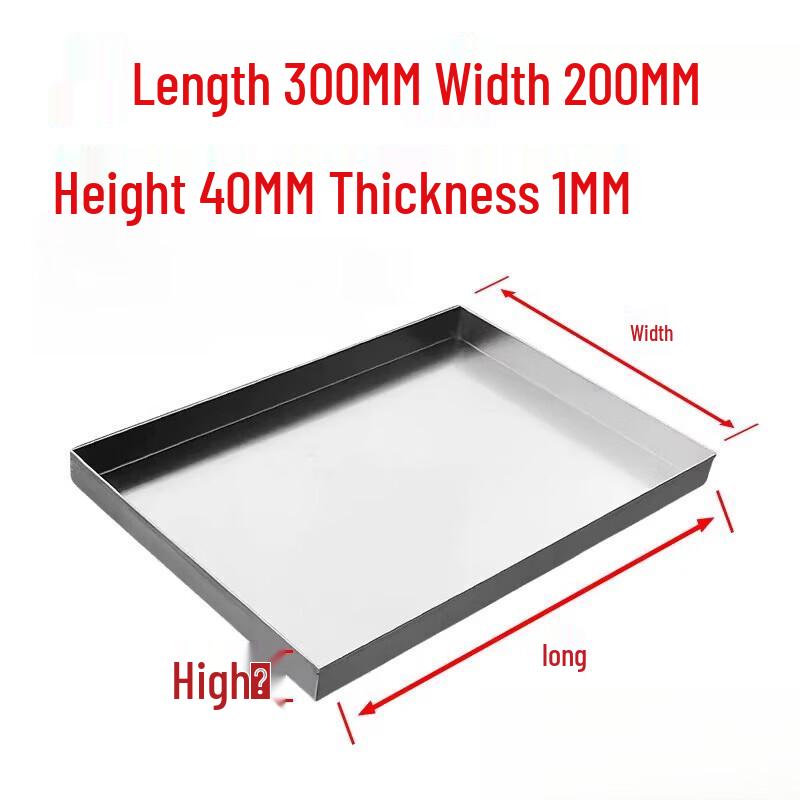 HUALEAI Stainless Steel Rectangular Drip Tray