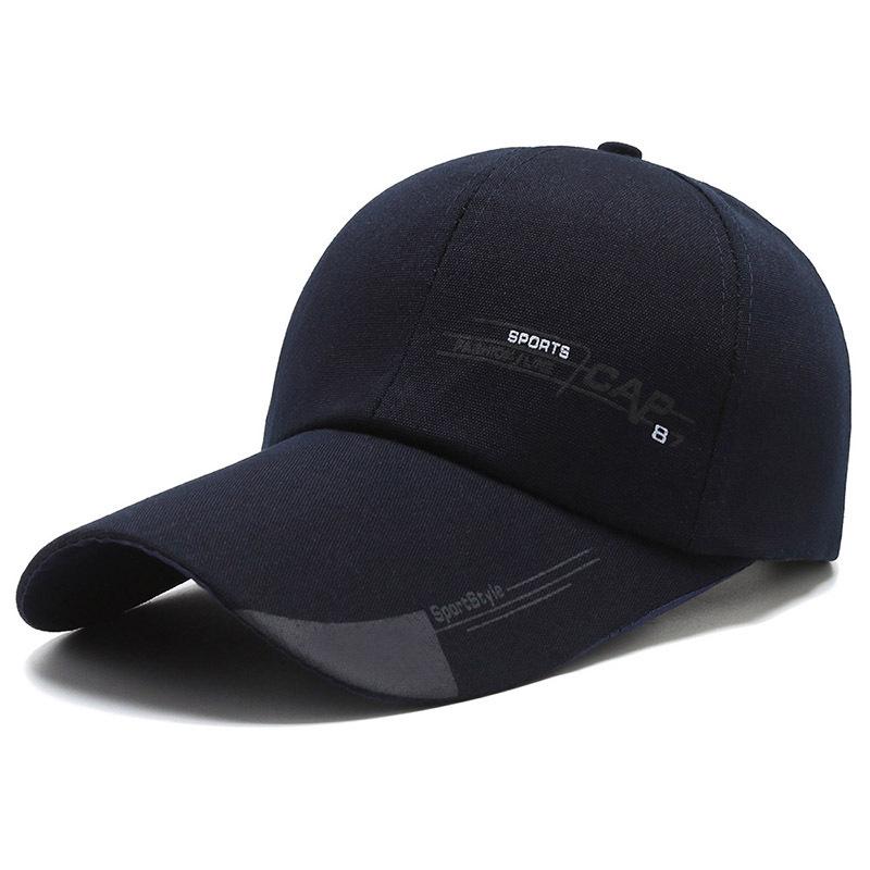 

Hats Letters Cap Outdoor Sports Travel Mountaineering Sun Riding Protection темно-синього кольору