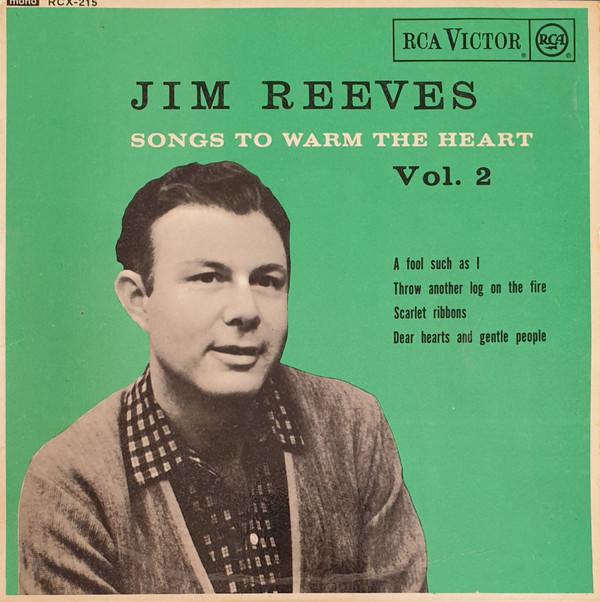 

7inch Record JIM REEVES - Songs To Warm The Heart Vol.2 RCX215 RCA Victor UK Pop Used