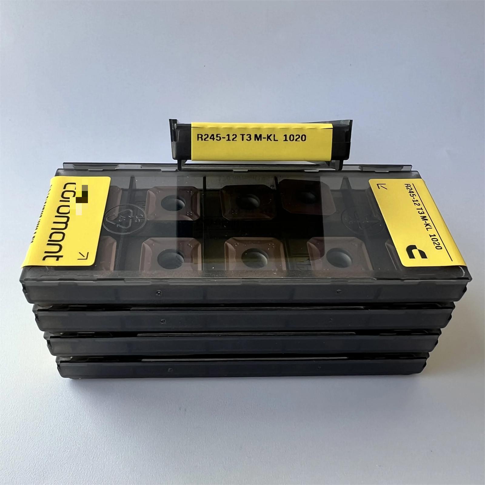 

R245-12T3M-KL 1020 / Industrial indexable Carbide Inserts 10 Pcs
