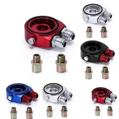 - Auto Aluminium Universal Ölfilter Sandwichadapter Für Ölkühlerplatten-Kit AN10 6721