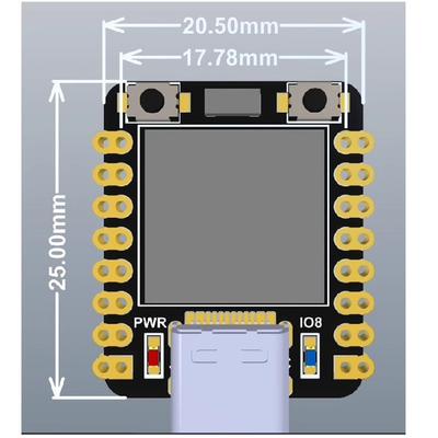 4MB Flash Memory ESP32-C3 Development Board Dual-mode WiFi Support