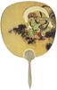 Shiomi Uchiwa Windgott und Donnergott 24 x 37 2224 Fächer, (Windgott), cm,
