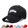 Breathable Baseball Hat Letter Embroidery Duck Tongue Cap Fashion Duckbill Cap  Women Men