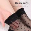 10 Pairs Socks Women Spring and Summer Women's Silk Stockings Summer Thin Lace Socks Crystal Stockings