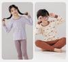 Warme Baumwollpyjamas für Kinder: Mid-Neck Shirts & Hosen für Jungen & Mädchen