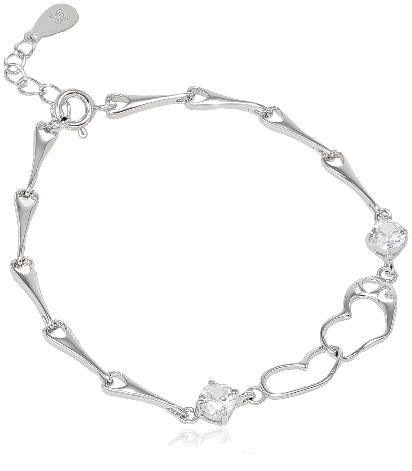 

[Variable Cheap] S999 Silver Bracelet 6B-R-52
