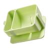 Beauty Sponge Blender Holder Powder Puff Organizer Makeup Powder Puff Sponge Holder Display Stand Double Compartment