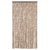 Vidaxl Zasłona Przeciwko Owadom, Beż I Ciemny Brąz, 100X230 Cm, Szenil