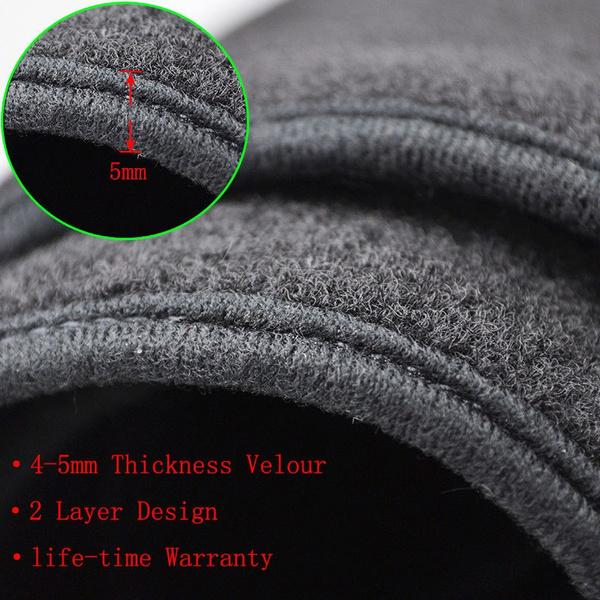 For 308 408 2008-2013 Auto Dashboard Cover Mat Pad Anti-UV Sun Shade Instrument Cover Protective Carpet Car Accessories