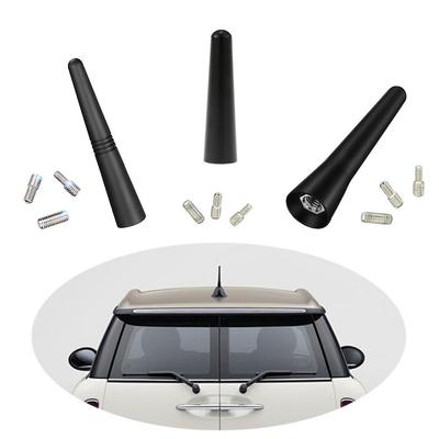 Car Mini Antenna Strong Radio Roof Mount FM AM DAB Length Accessory Black Radio Reception 3cm/6.5cm/9cm Car Roof Signal T8E4