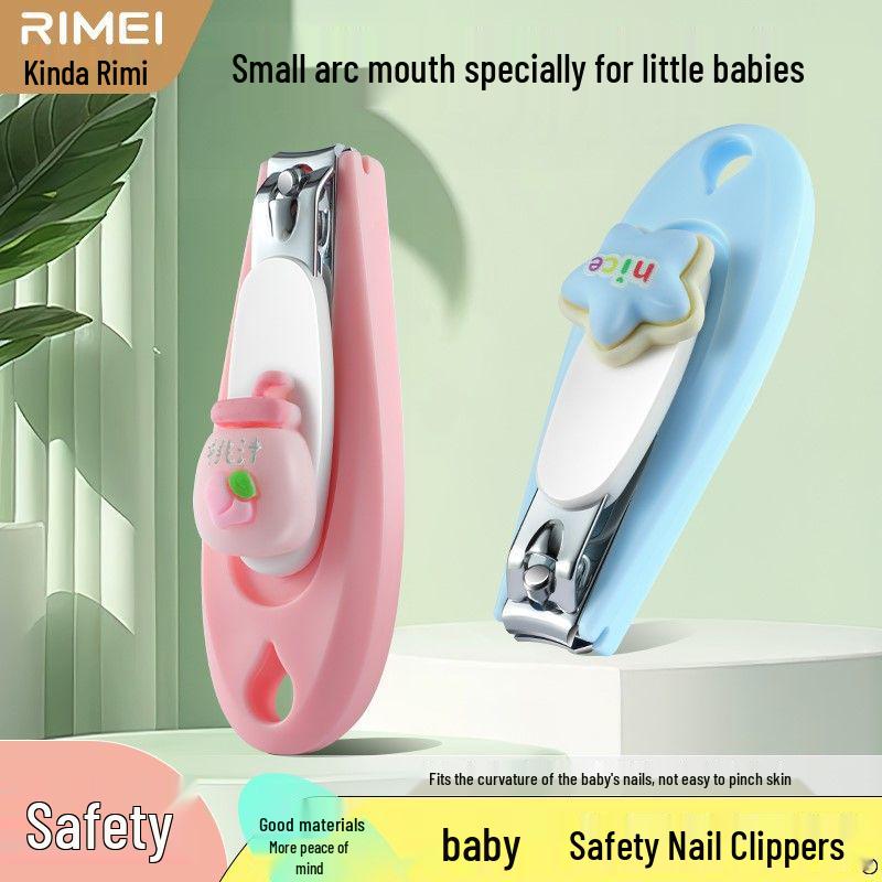 Jindari Mei Cute Cartoon Nail Clippers for Children - Safe, Anti-Splash Design